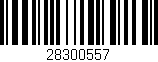Código de barras (EAN, GTIN, SKU, ISBN): '28300557'