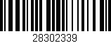 Código de barras (EAN, GTIN, SKU, ISBN): '28302339'