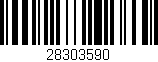 Código de barras (EAN, GTIN, SKU, ISBN): '28303590'
