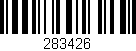 Código de barras (EAN, GTIN, SKU, ISBN): '283426'