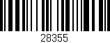 Código de barras (EAN, GTIN, SKU, ISBN): '28355'