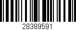 Código de barras (EAN, GTIN, SKU, ISBN): '28389591'