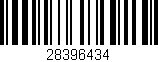 Código de barras (EAN, GTIN, SKU, ISBN): '28396434'