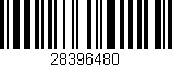 Código de barras (EAN, GTIN, SKU, ISBN): '28396480'