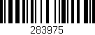 Código de barras (EAN, GTIN, SKU, ISBN): '283975'