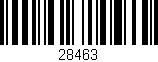 Código de barras (EAN, GTIN, SKU, ISBN): '28463'