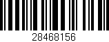 Código de barras (EAN, GTIN, SKU, ISBN): '28468156'