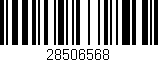 Código de barras (EAN, GTIN, SKU, ISBN): '28506568'