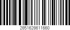 Código de barras (EAN, GTIN, SKU, ISBN): '2851628611660'