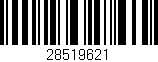 Código de barras (EAN, GTIN, SKU, ISBN): '28519621'