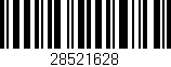 Código de barras (EAN, GTIN, SKU, ISBN): '28521628'