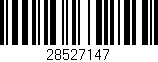 Código de barras (EAN, GTIN, SKU, ISBN): '28527147'