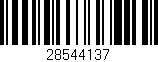 Código de barras (EAN, GTIN, SKU, ISBN): '28544137'