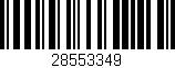 Código de barras (EAN, GTIN, SKU, ISBN): '28553349'