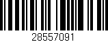 Código de barras (EAN, GTIN, SKU, ISBN): '28557091'