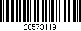 Código de barras (EAN, GTIN, SKU, ISBN): '28573119'