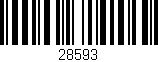 Código de barras (EAN, GTIN, SKU, ISBN): '28593'