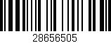 Código de barras (EAN, GTIN, SKU, ISBN): '28656505'