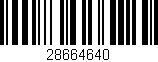 Código de barras (EAN, GTIN, SKU, ISBN): '28664640'