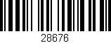 Código de barras (EAN, GTIN, SKU, ISBN): '28676'
