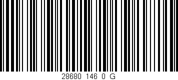 Código de barras (EAN, GTIN, SKU, ISBN): '28680_146_0_G'