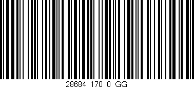 Código de barras (EAN, GTIN, SKU, ISBN): '28684_170_0_GG'