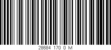 Código de barras (EAN, GTIN, SKU, ISBN): '28684_170_0_M'