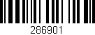 Código de barras (EAN, GTIN, SKU, ISBN): '286901'