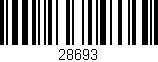 Código de barras (EAN, GTIN, SKU, ISBN): '28693'