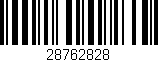 Código de barras (EAN, GTIN, SKU, ISBN): '28762828'