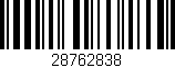 Código de barras (EAN, GTIN, SKU, ISBN): '28762838'