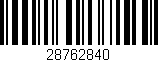 Código de barras (EAN, GTIN, SKU, ISBN): '28762840'