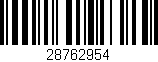 Código de barras (EAN, GTIN, SKU, ISBN): '28762954'