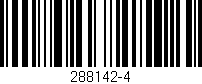 Código de barras (EAN, GTIN, SKU, ISBN): '288142-4'