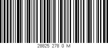 Código de barras (EAN, GTIN, SKU, ISBN): '28825_278_0_M'