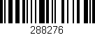 Código de barras (EAN, GTIN, SKU, ISBN): '288276'