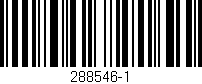 Código de barras (EAN, GTIN, SKU, ISBN): '288546-1'