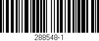 Código de barras (EAN, GTIN, SKU, ISBN): '288548-1'