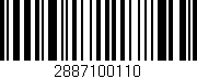 Código de barras (EAN, GTIN, SKU, ISBN): '2887100110'