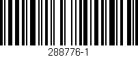 Código de barras (EAN, GTIN, SKU, ISBN): '288776-1'