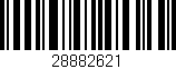 Código de barras (EAN, GTIN, SKU, ISBN): '28882621'