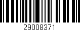 Código de barras (EAN, GTIN, SKU, ISBN): '29008371'