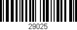 Código de barras (EAN, GTIN, SKU, ISBN): '29025'