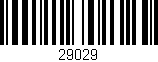 Código de barras (EAN, GTIN, SKU, ISBN): '29029'