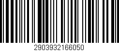Código de barras (EAN, GTIN, SKU, ISBN): '2903932166050'