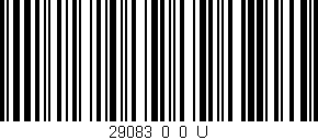 Código de barras (EAN, GTIN, SKU, ISBN): '29083_0_0_U'
