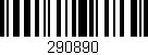 Código de barras (EAN, GTIN, SKU, ISBN): '290890'
