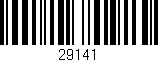 Código de barras (EAN, GTIN, SKU, ISBN): '29141'