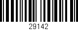 Código de barras (EAN, GTIN, SKU, ISBN): '29142'