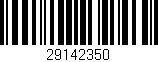 Código de barras (EAN, GTIN, SKU, ISBN): '29142350'